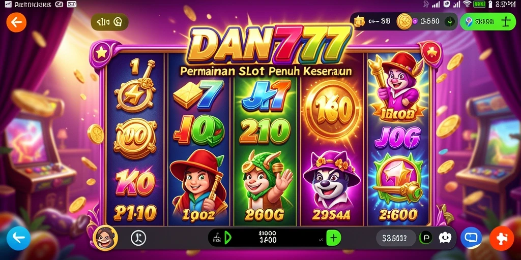 Tampilan gameplay yang menarik dan penuh warna dari DAN777.
