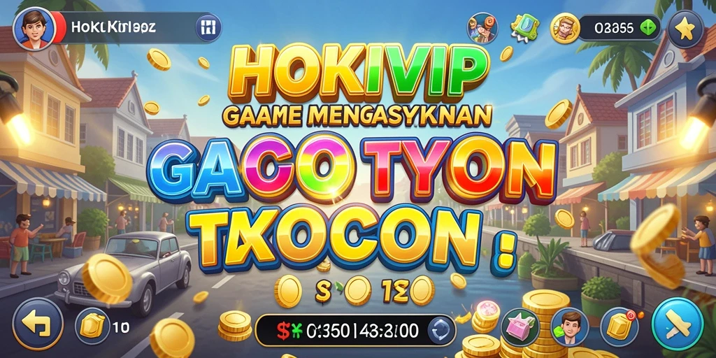 Screenshot HOKIVIP menampilkan pengelolaan bisnis yang mendebarkan.