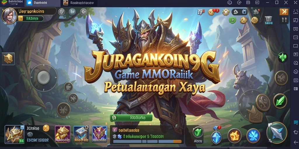 Tampilan gameplay <strong>JURAGANKOIN99</strong> yang penuh aksi dan petualangan.