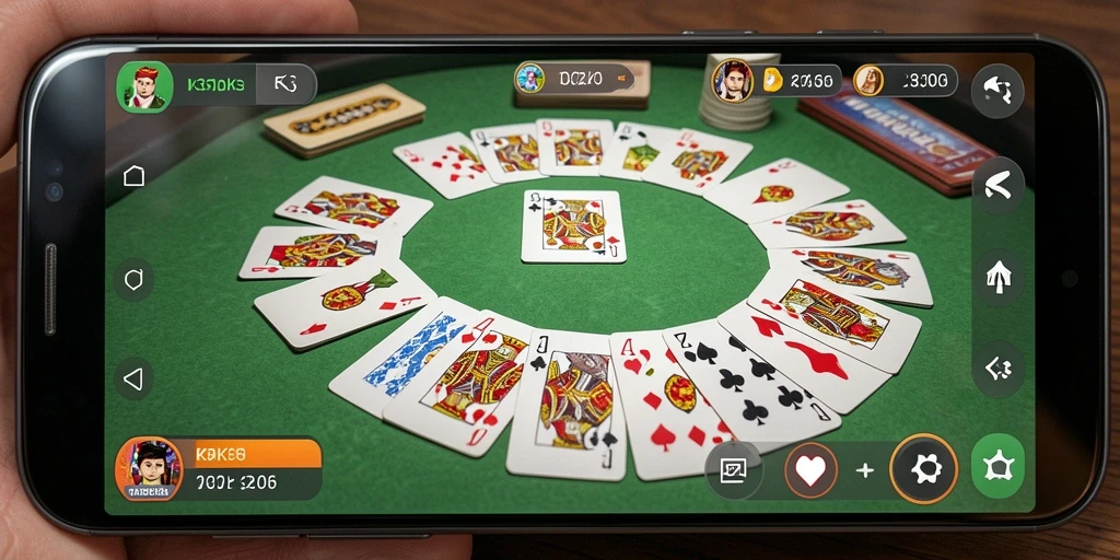 Tampilan gameplay K3K3 yang seru dan menarik.