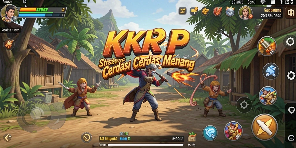 Tampilan gameplay yang menarik dan strategi mendalam di KKRP.