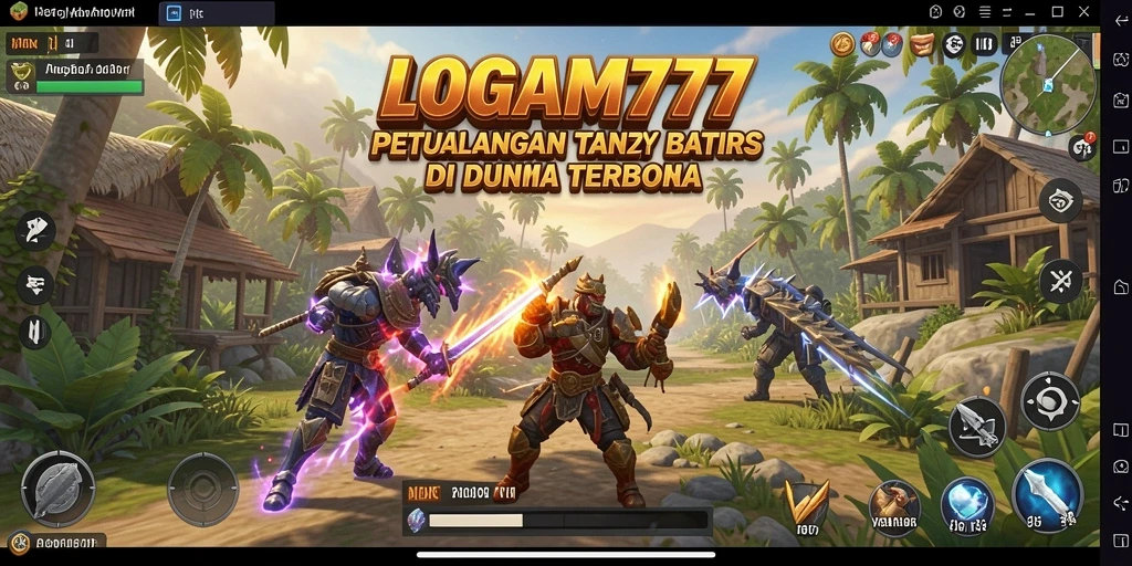 Gameplay seru di dunia terbuka LOGAM777 yang mengasyikkan.