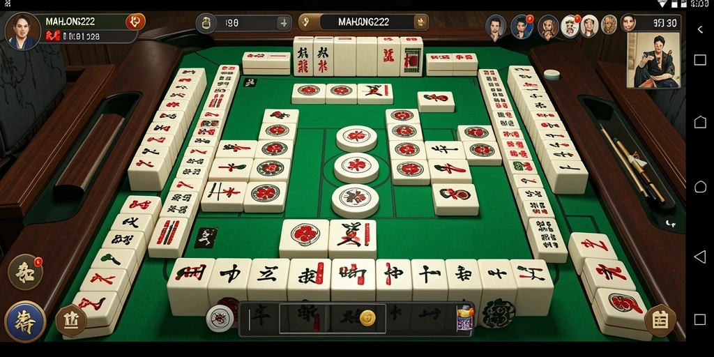 Tampilan gameplay menarik di MAHJONG222 dengan strategi yang mendebarkan.