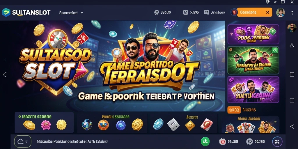 Tampilan gameplay SULTANSLOT yang menarik untuk taruhan olahraga.